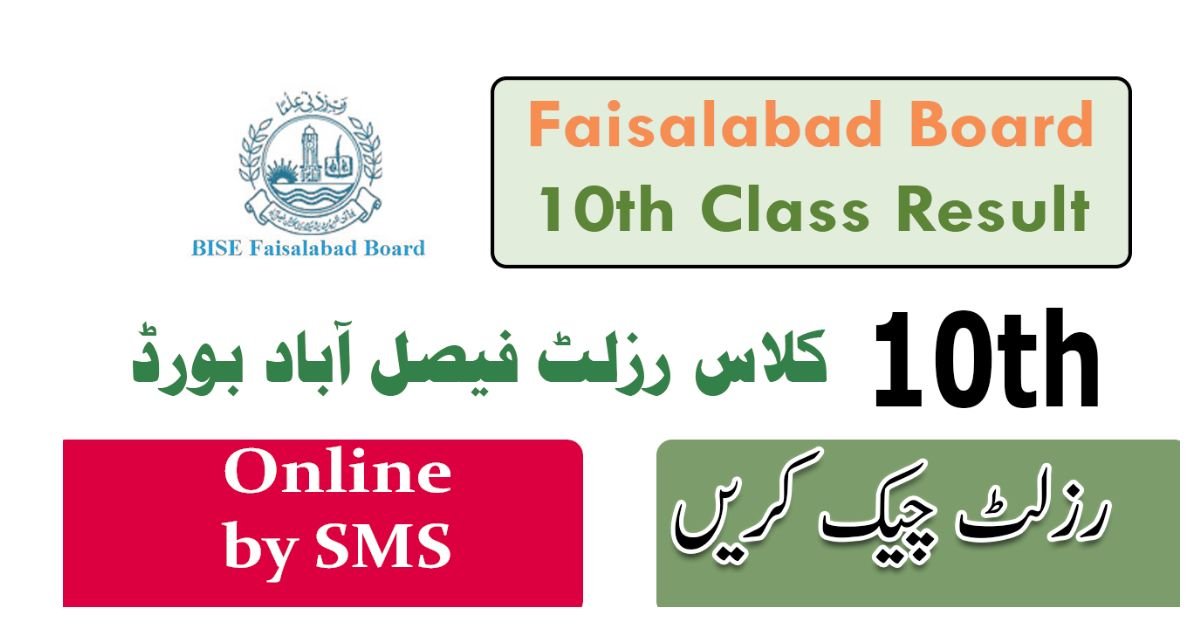 Faisalabad Board 10th Class Result 2025